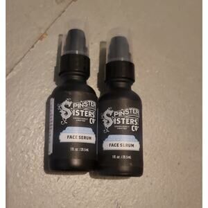 Spinster Sisters Co. Plant Based Liquid Gold Face Serum Bundle Lot of 2 Bottles